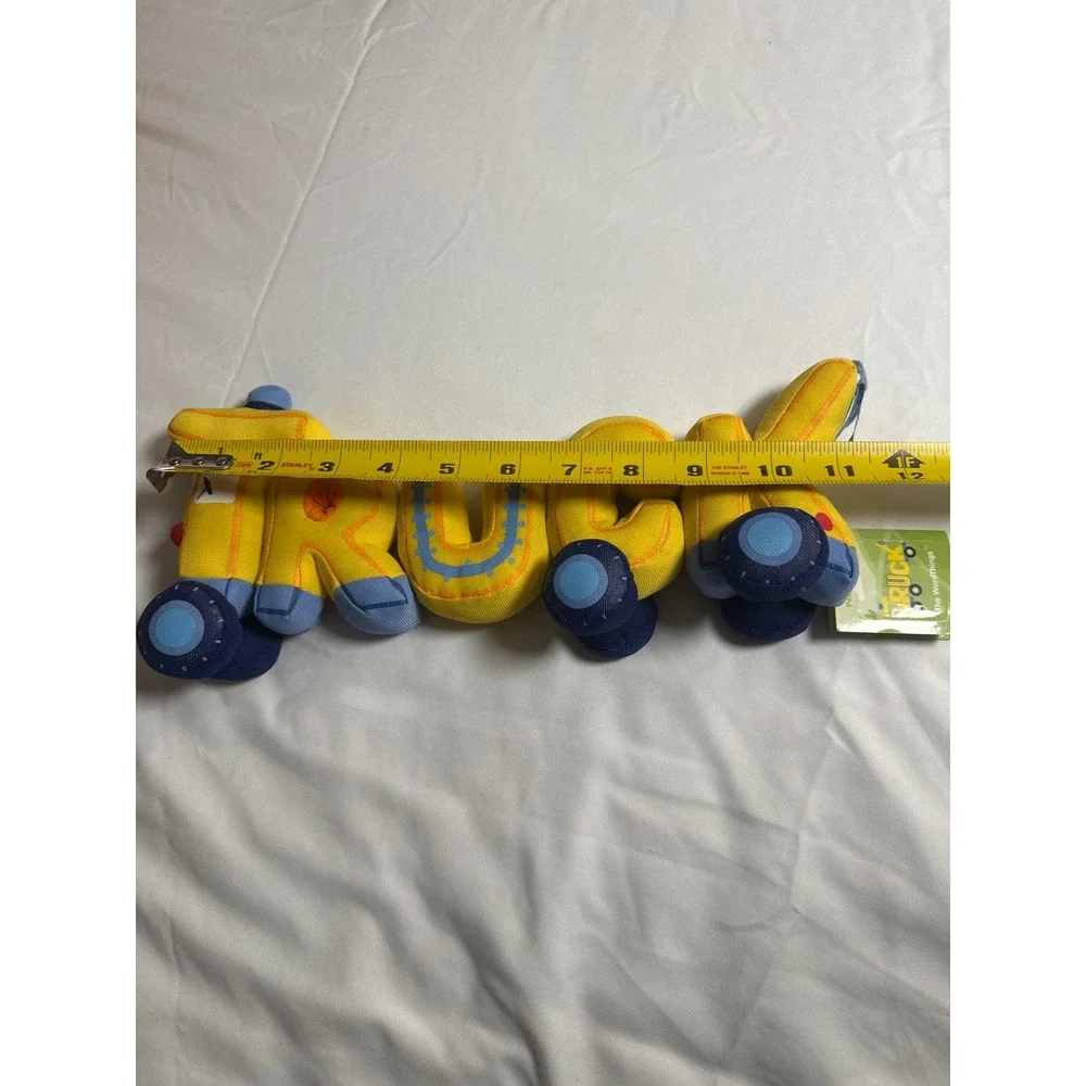 Word World Plush TRUCK WordThings Magnetic Connecting Letters Learning Toy NWT